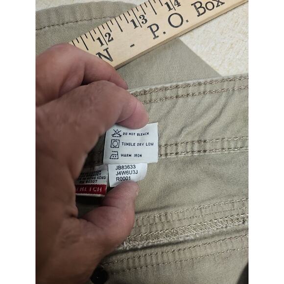 Union Bay Pants Womens Sz 13 Khaki Baggy Vtg Y2K Skater Grunge Wide Leg - Picture 5 of 9